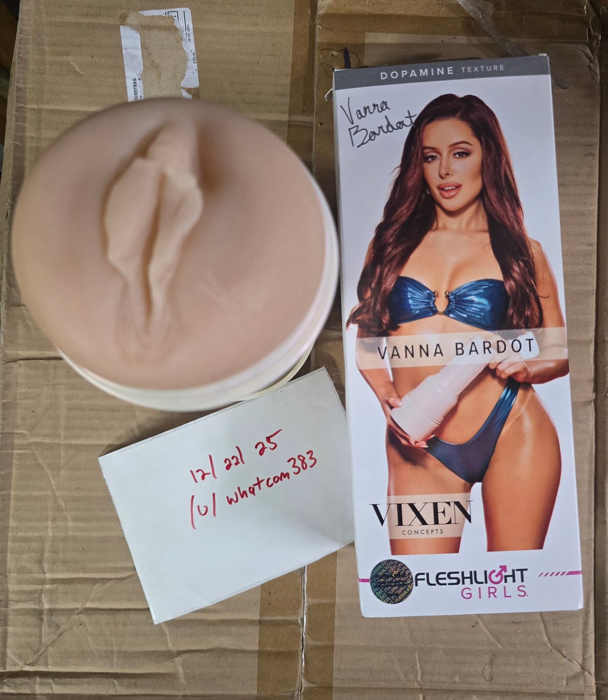 Customer photo review of Vanna Bardot Fleshlight