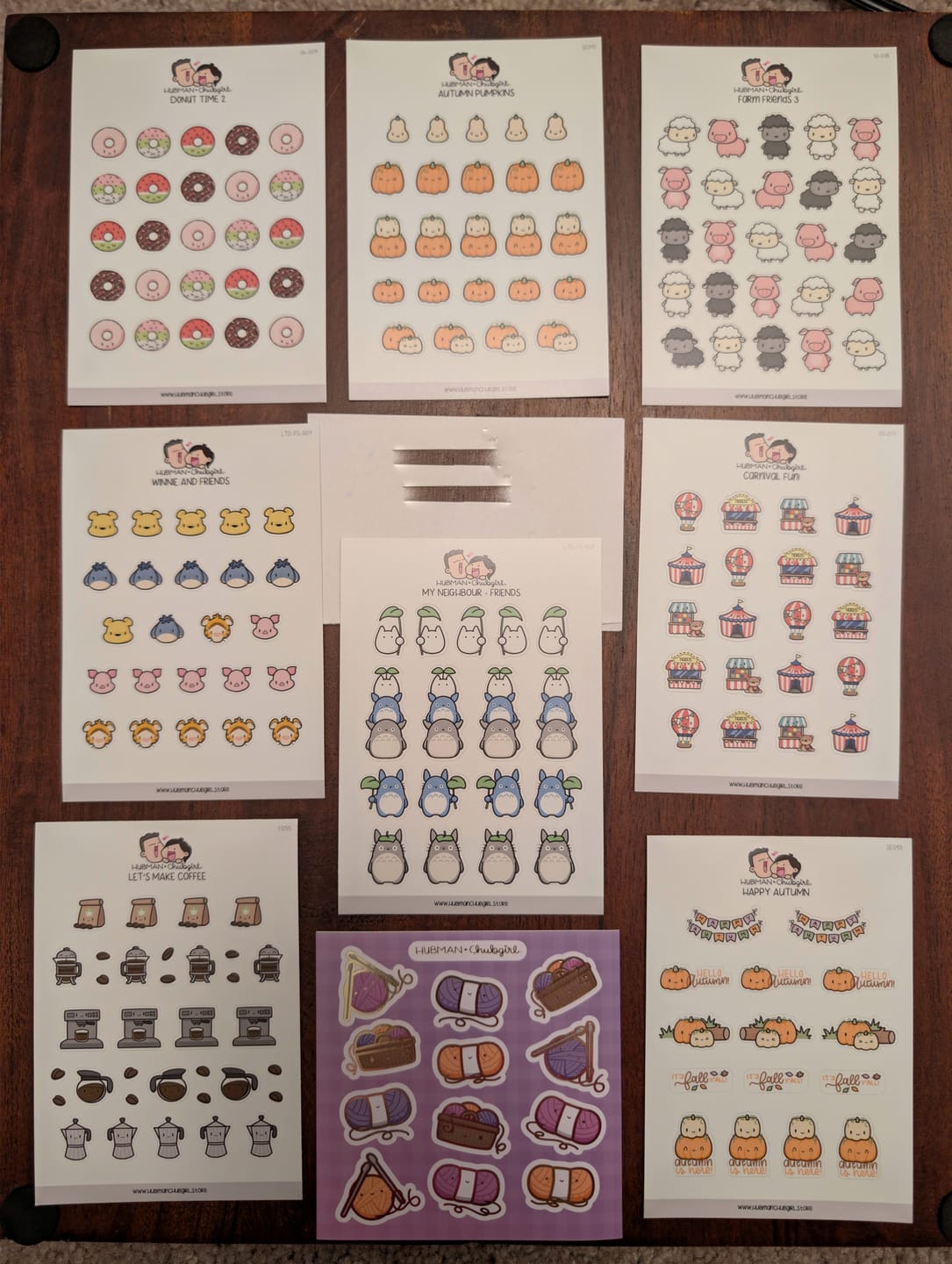 Customer photo review of Just Browsing Planner Stickers