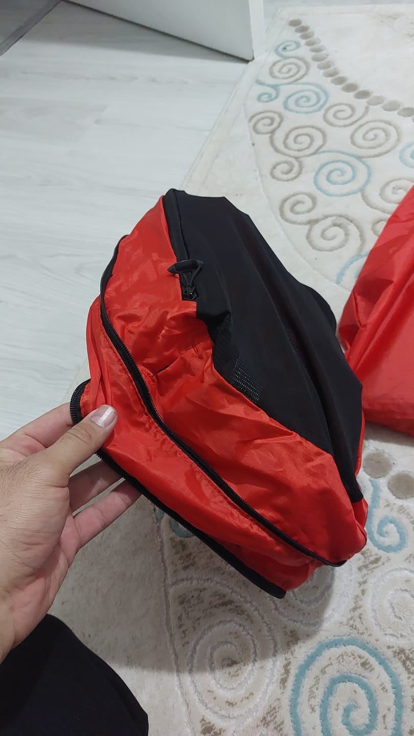 Customer photo review of Travel Packing Cubes - Ultimate Travel Packing Set