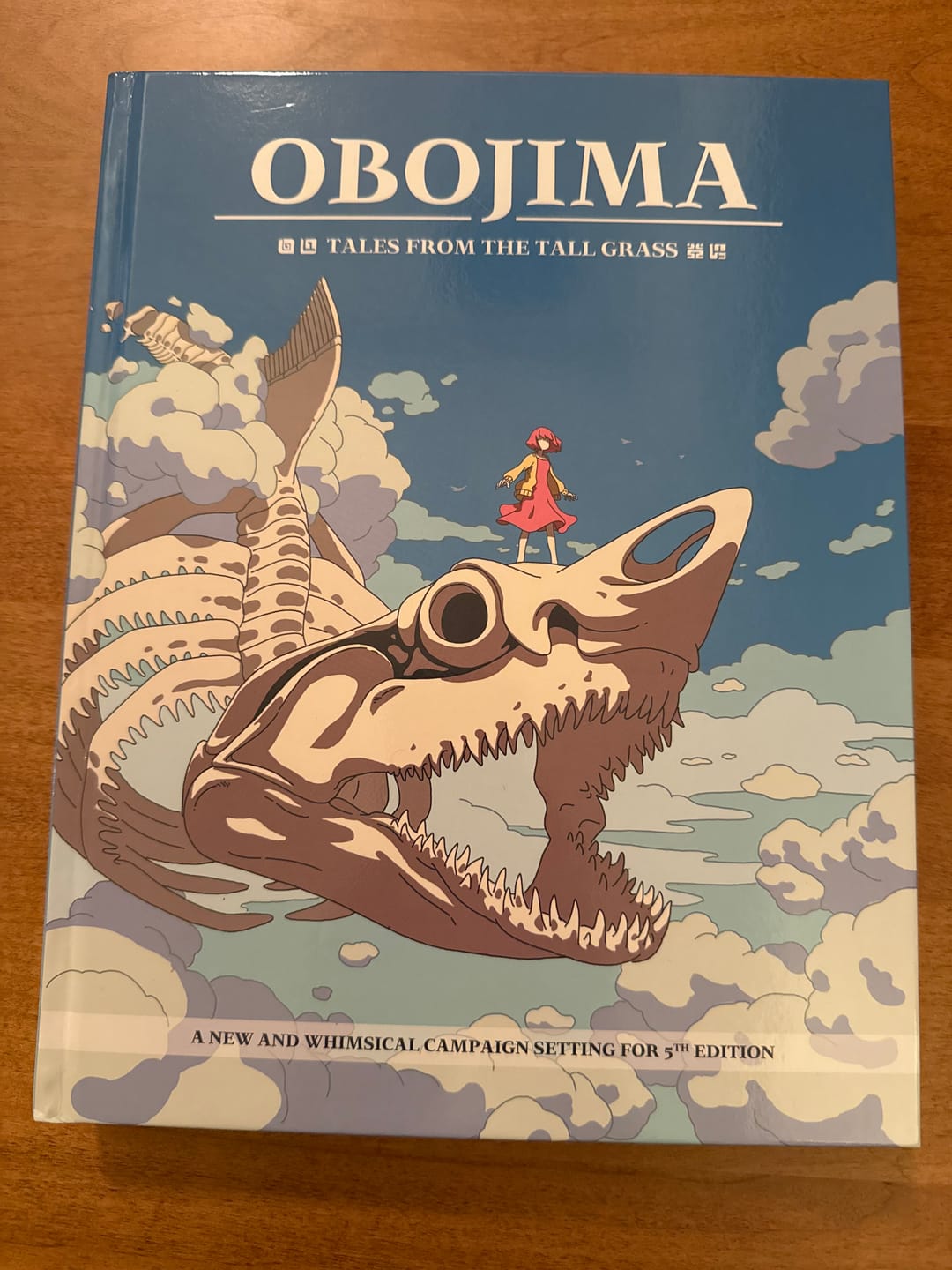 Customer photo review of Obojima: Tales from the Tall Grass – Hardcover 5E Campaign Book
