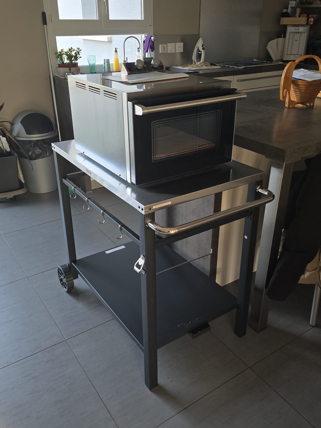 Customer photo review of Macte Ovens Nettuno | Forno elettrico per pizza e pane