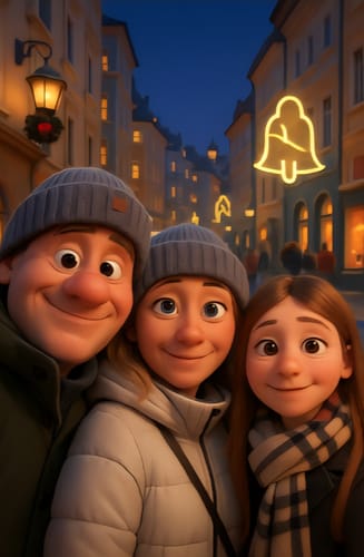 Customer photo review of Personalisierte Leinwand - Animiertes Portrait