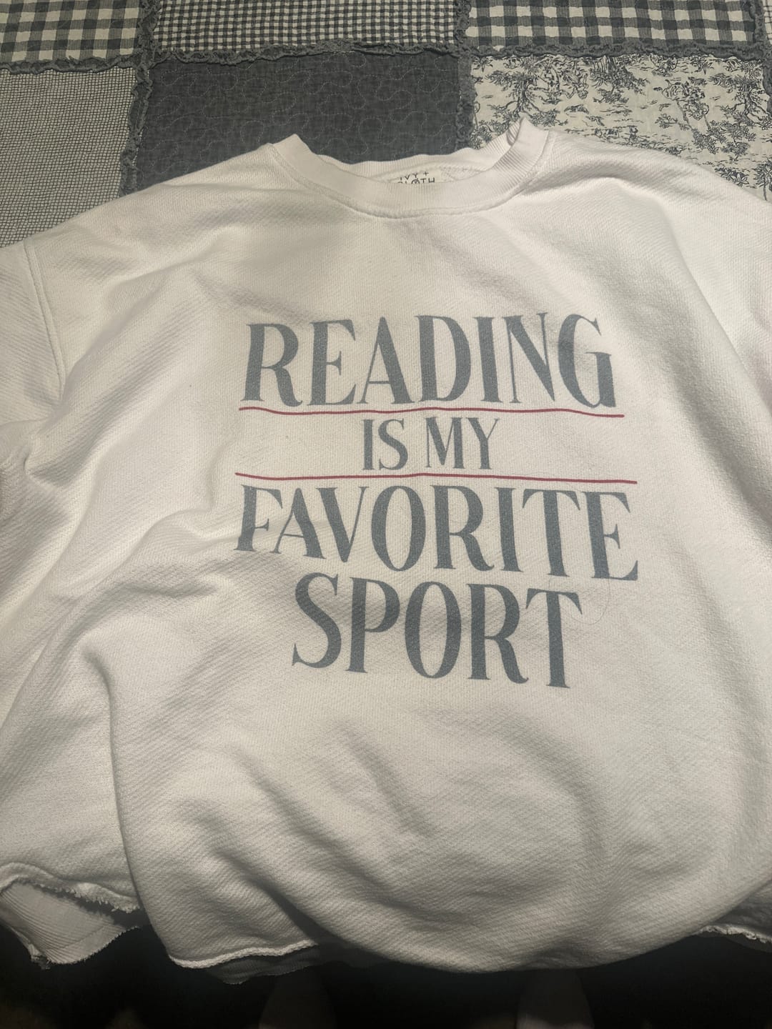 Customer photo review of Reading Is My Favorite Sport