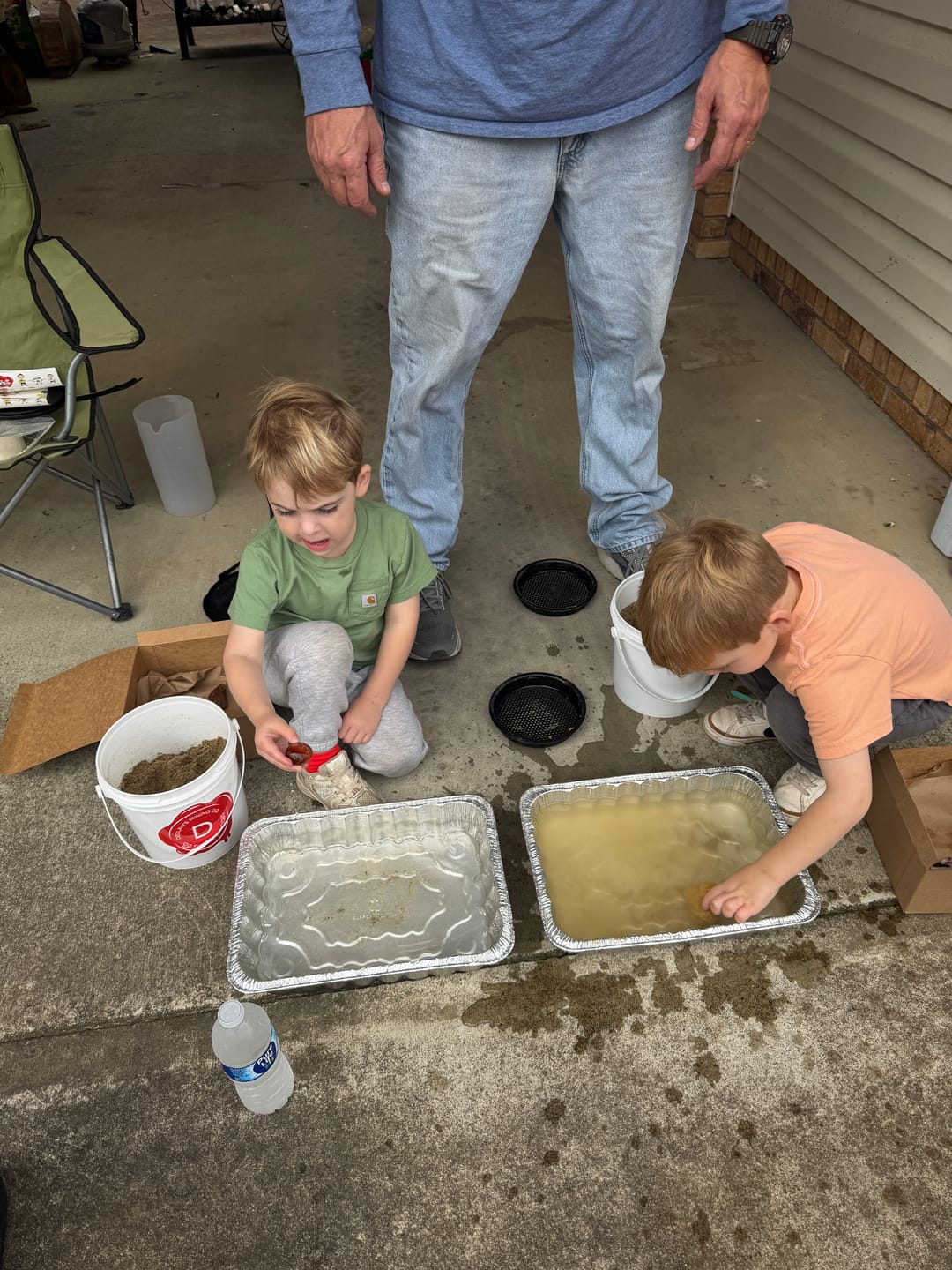 Customer photo review of Declan's Mining Bucket