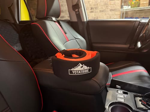 Customer photo review of Heavy-Duty 3" Off-Road Tow Strap