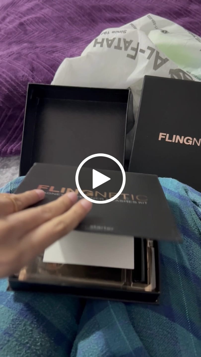 Customer video review of Magnetic Eyeliner & Eye Lashes Kit - Version 2.0