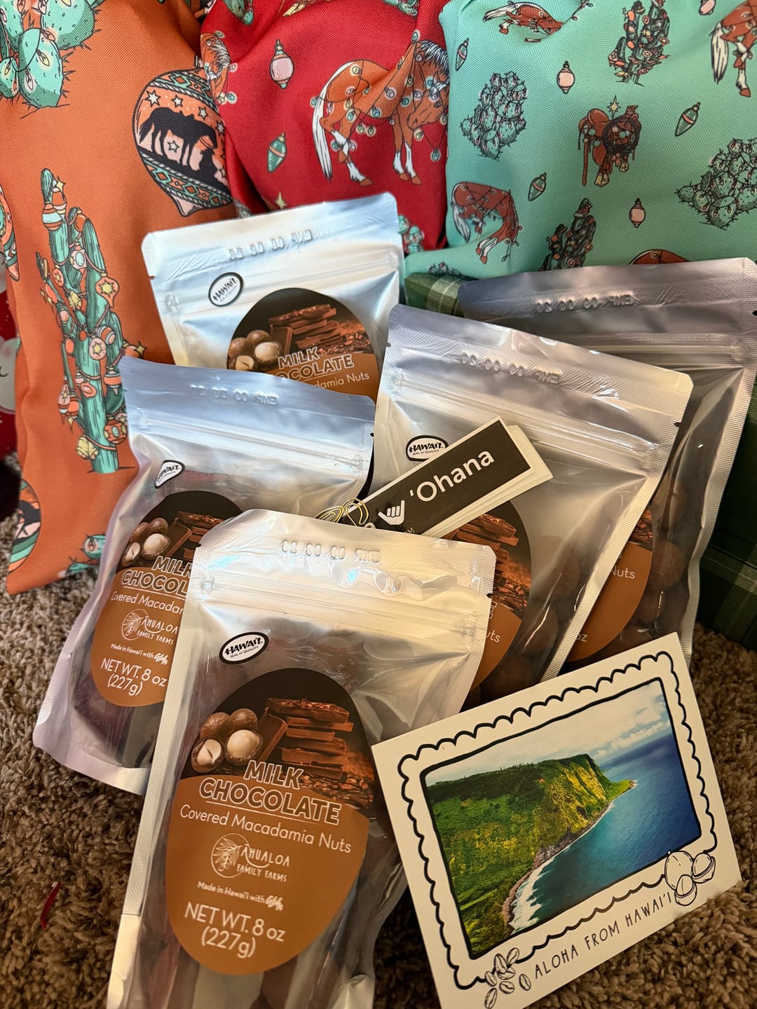 Customer photo review of Milk Chocolate Macadamia Nuts