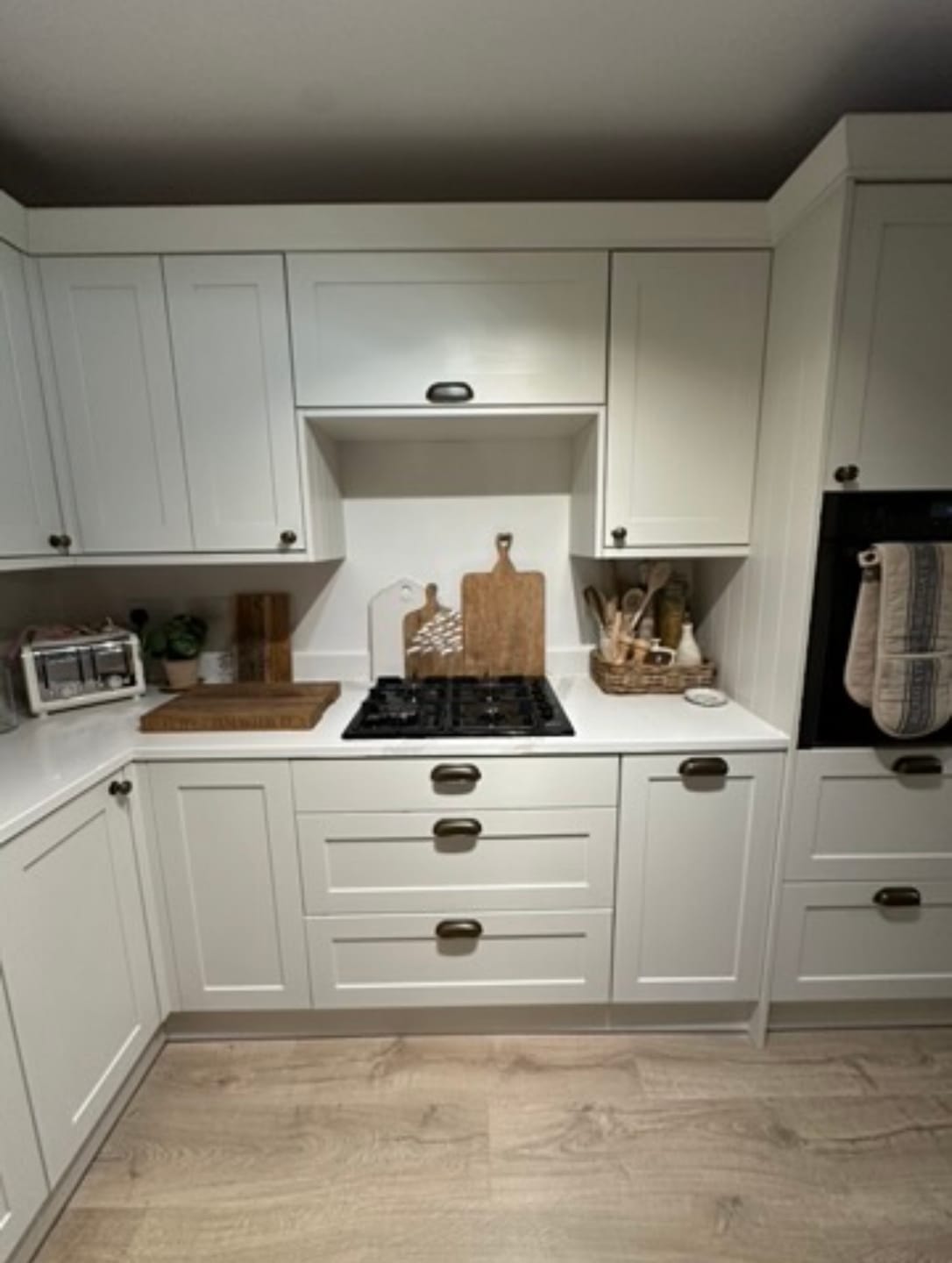 Customer photo review of Hampton Old Brass Cupboard Handles