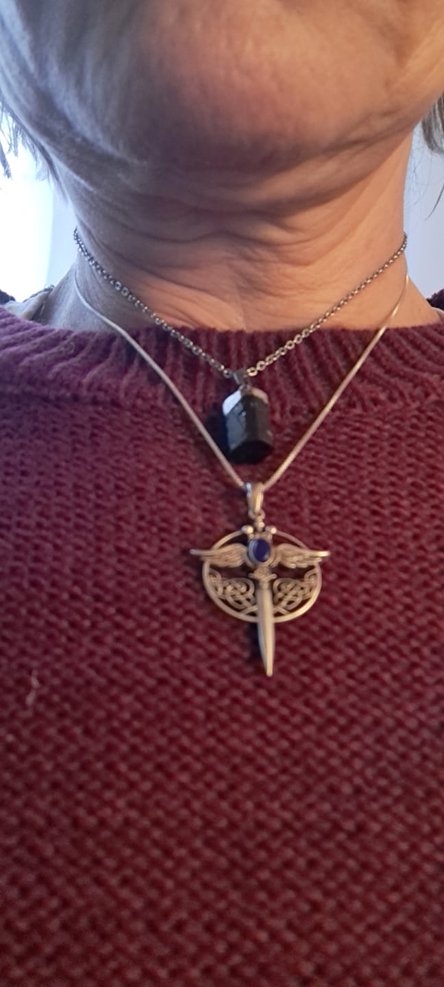Customer photo review of Turmalin Halskette