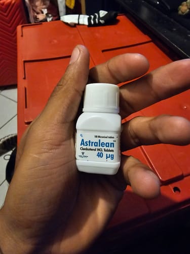 Customer photo review of Astralean Clenbuterol 100 Tabs/40 Mcgr