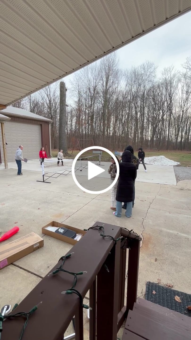 Customer video review of FlashCourt Pickleball Net
