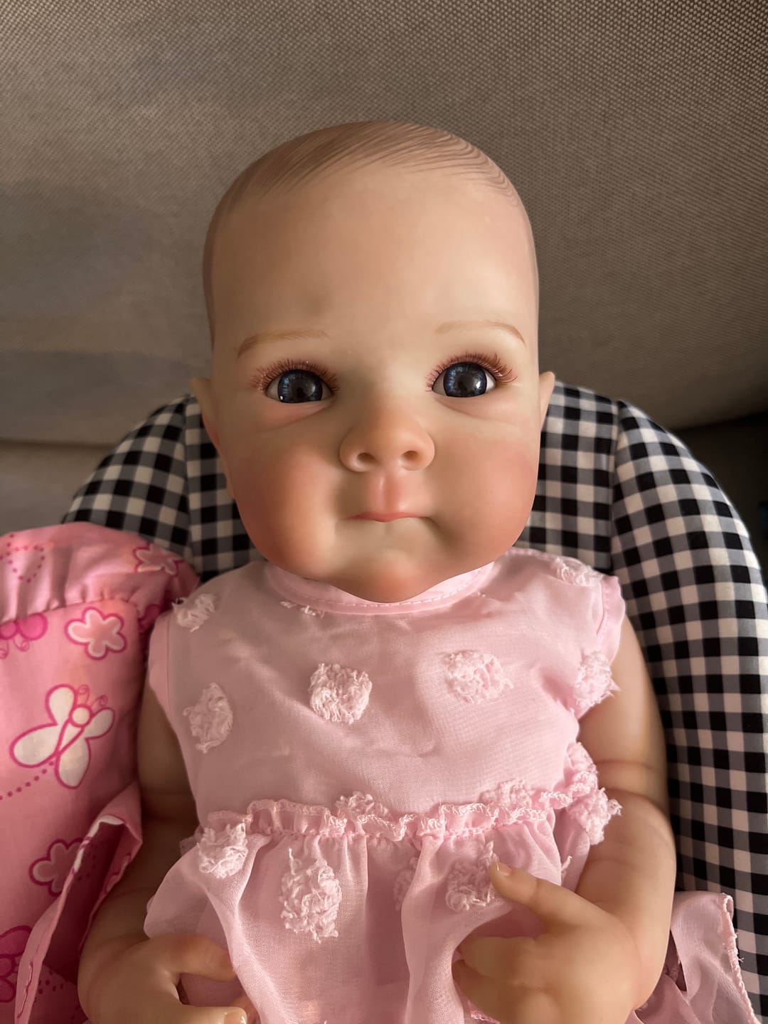 Customer photo review of Bambola reborn full silicone vinile altamente realistica - BETTIE