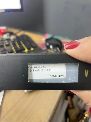 Customer photo review of Perfume Tendencia D THIS IS HER NUEVO NOVIEMBRE zenz