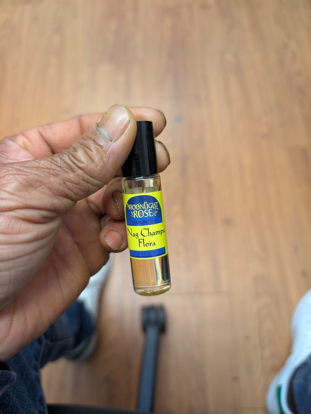 Customer photo review of Moonlight Rose Perfume Oil