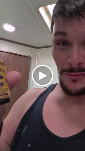 Customer video review of Beard Oil - Big Squeeze Vanilla-Citrus Growth Oil (1 fl oz) "Grow Your Mane"