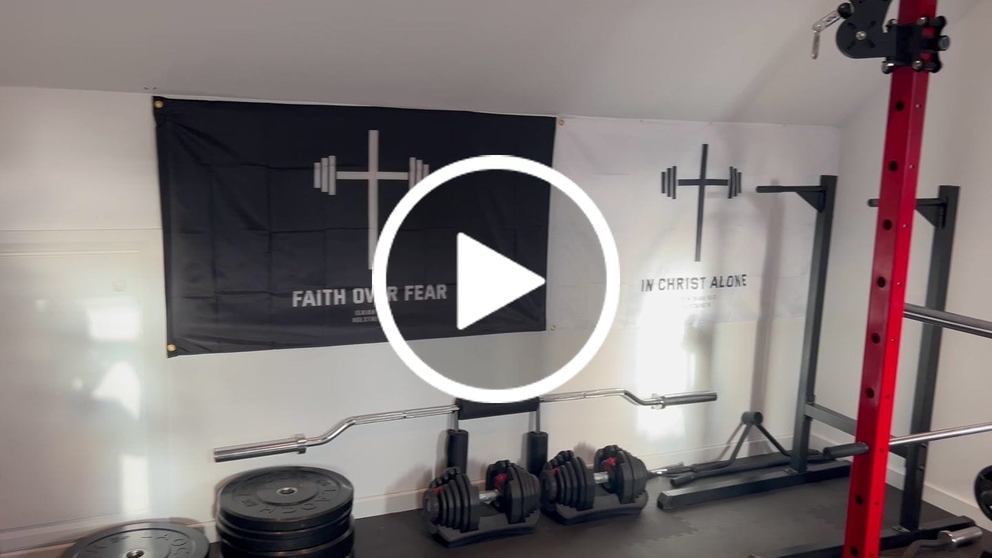 Customer video review of HolStrength Cross Flag