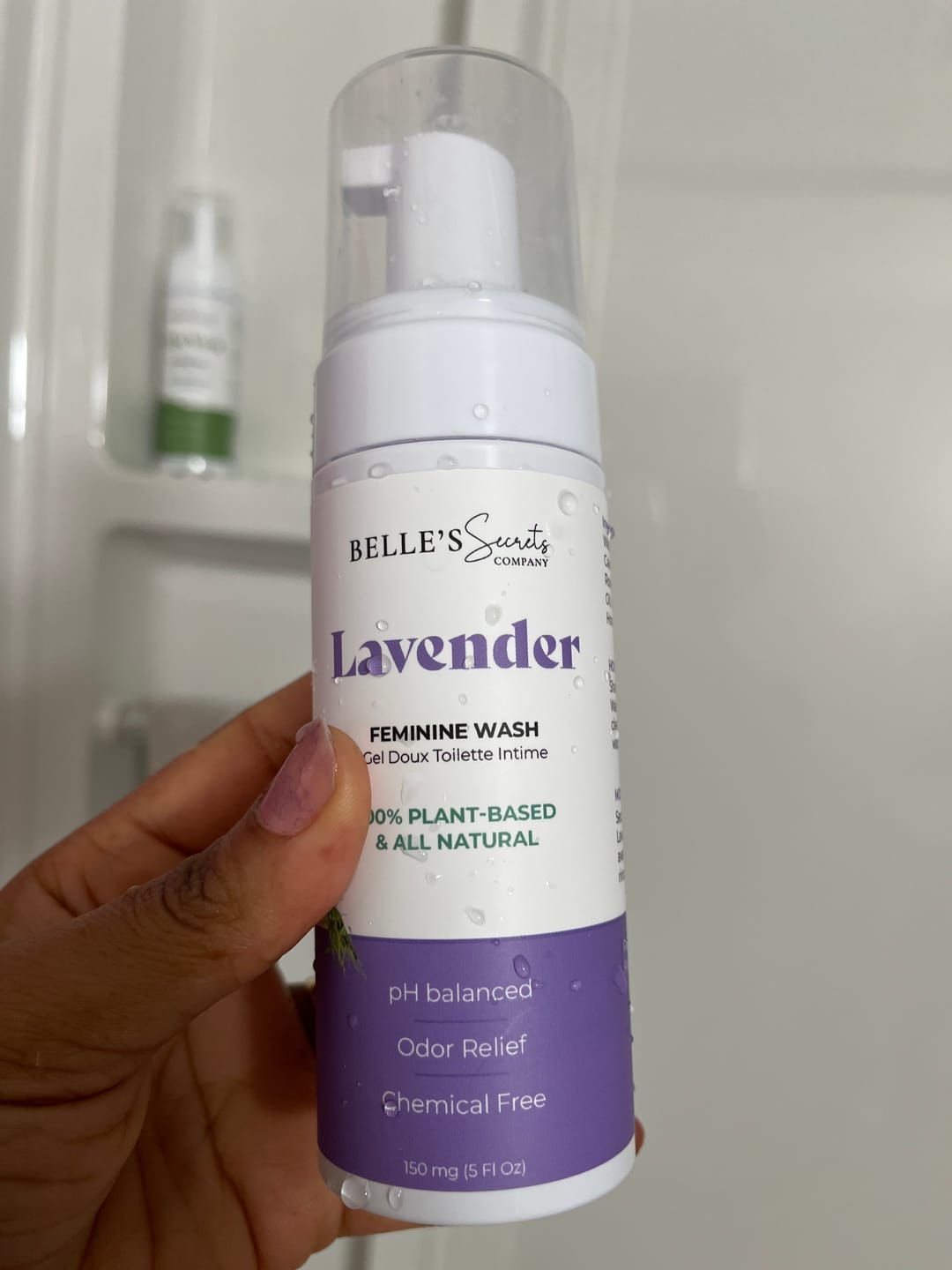Customer photo review of Calming Lavender Wash