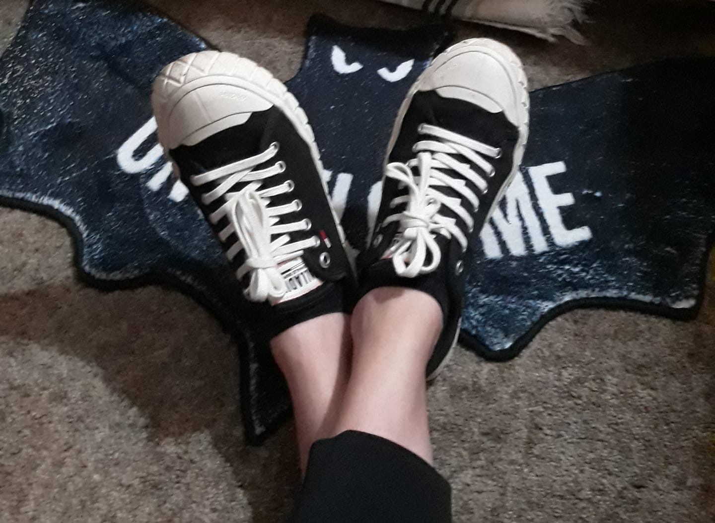 Customer photo review of 74447-053-M | PALLA ACE CVS ORG | BLACK / WHITE CAP GRAY