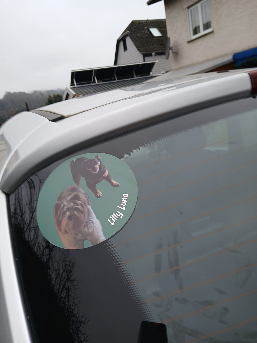 Customer photo review of Dein Foto - Individueller Autoaufkleber