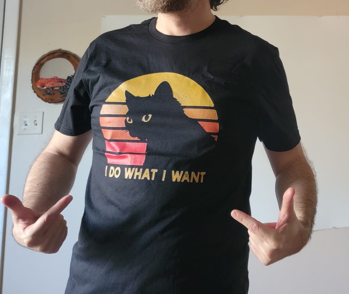 Customer photo review of What I Want T-Shirt