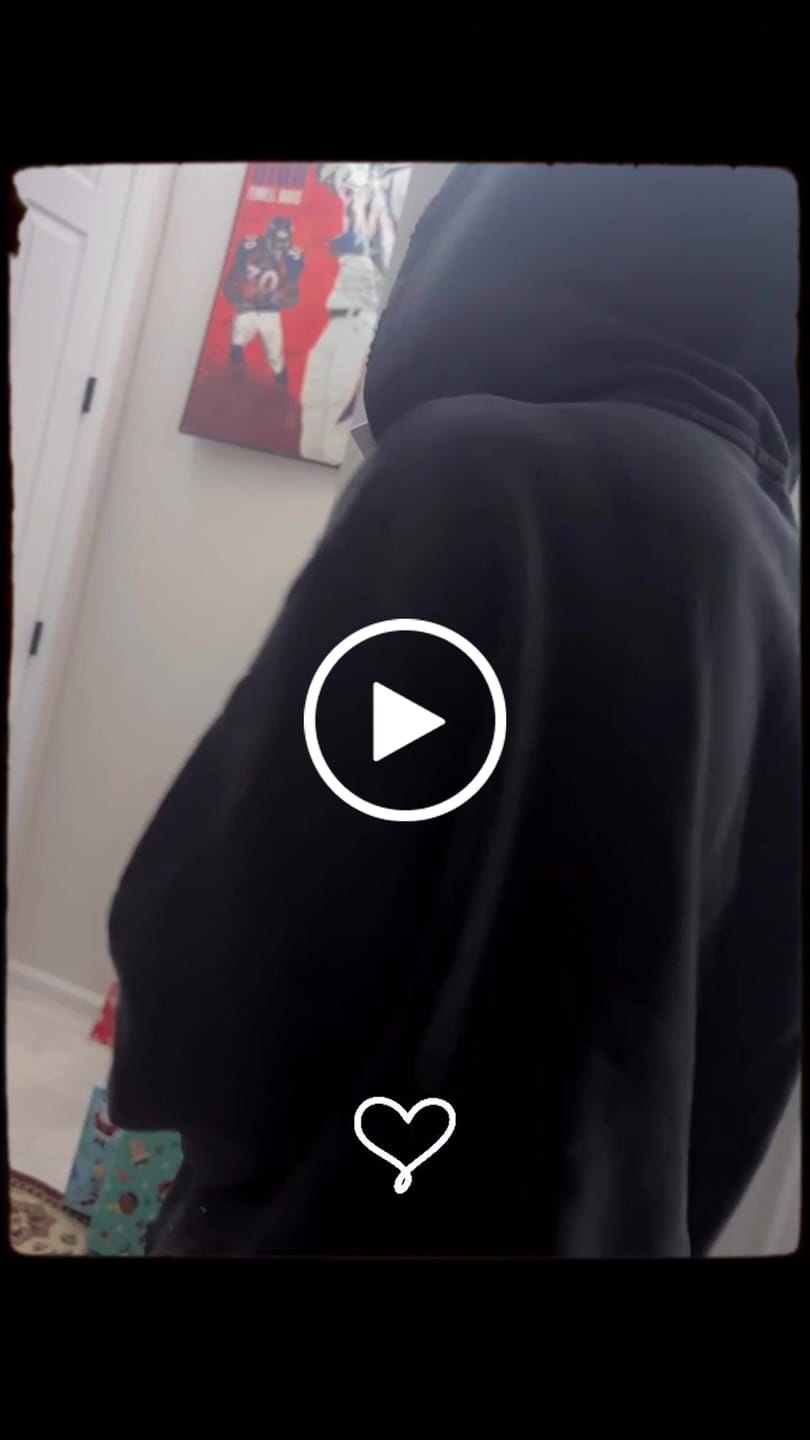 Customer video review of Aelfric Eden Rhinestone Boxy Zip Up V302 Hoodie