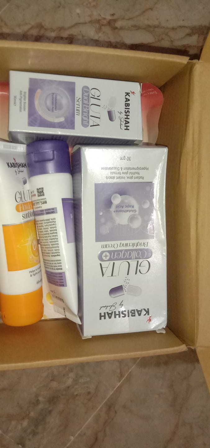 Customer photo review of Gluta Special Radiance Kit
