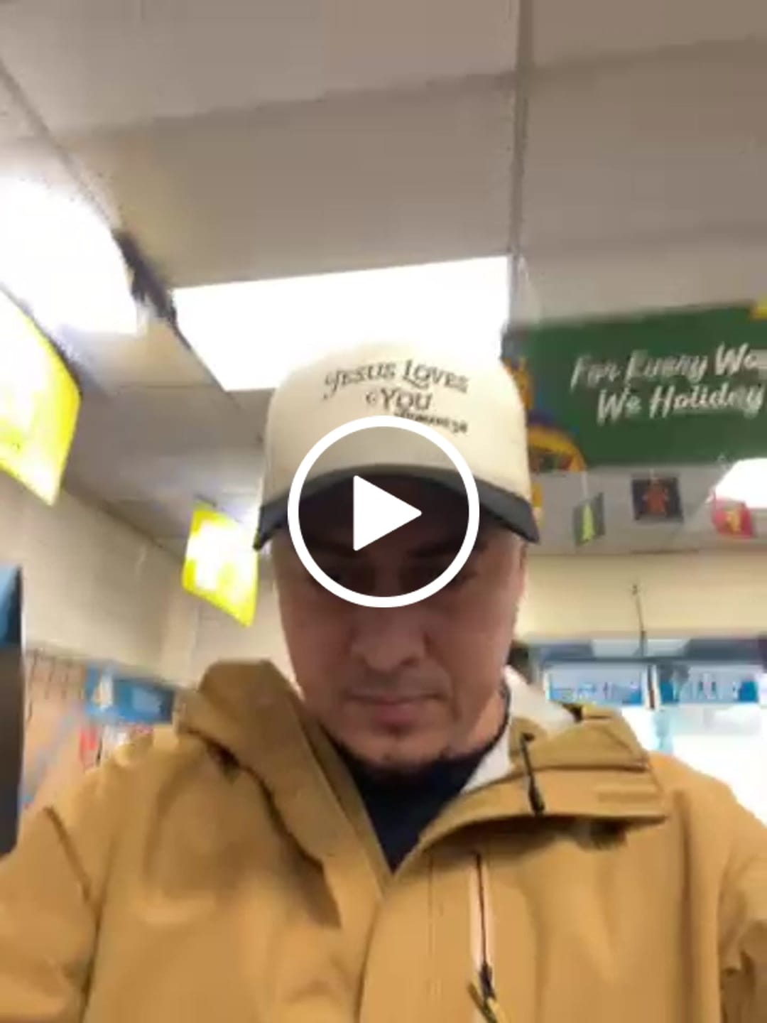 Customer video review of Premium Embroidered Hat