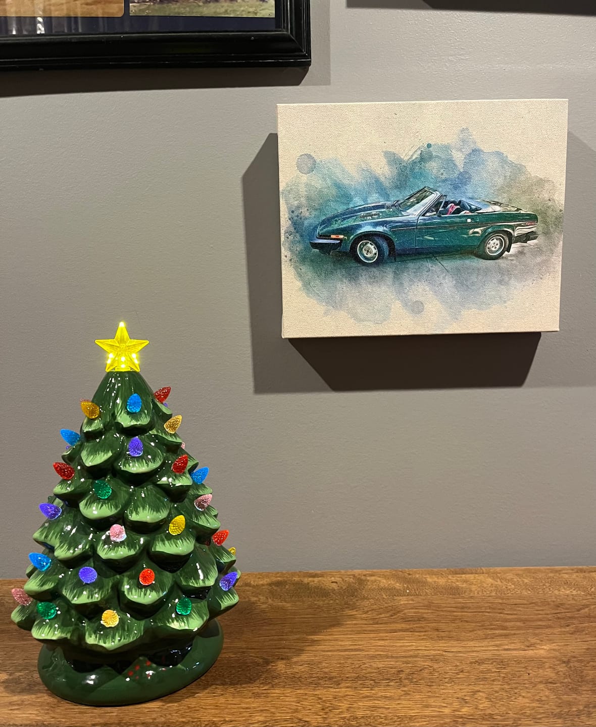 Customer photo review of Personalized Car photo Painting