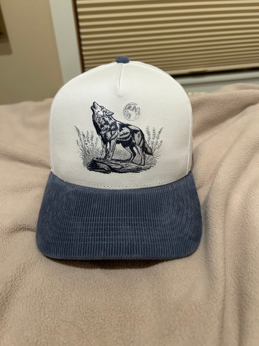 Customer photo review of Alpha Corduroy Brim Hat