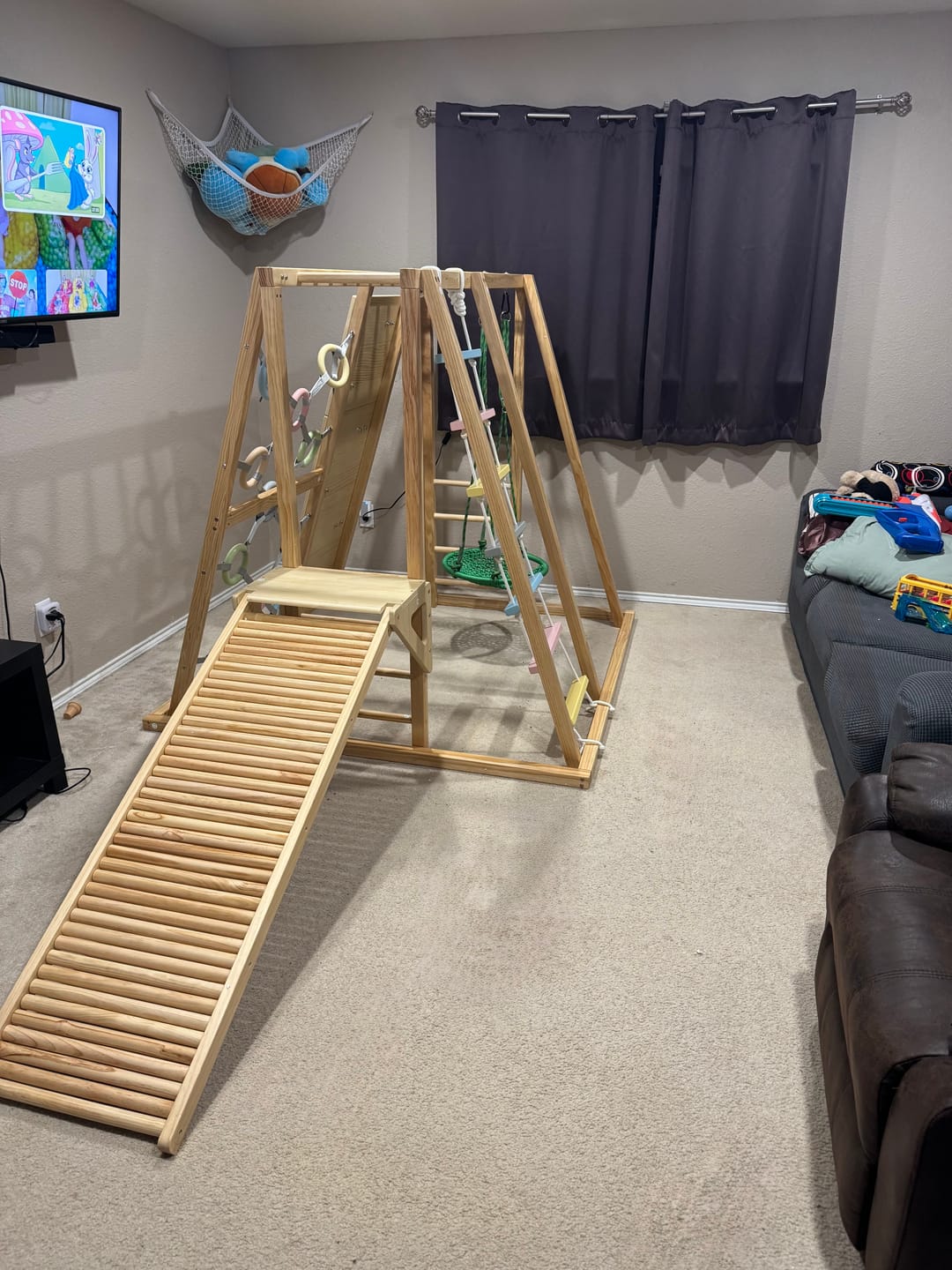 Customer photo review of Sweetgum Indoor Sensory Playset (X-Large)