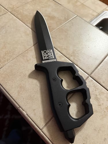 Customer photo review of The Spartan - Limited Edition Classic Trench Knife