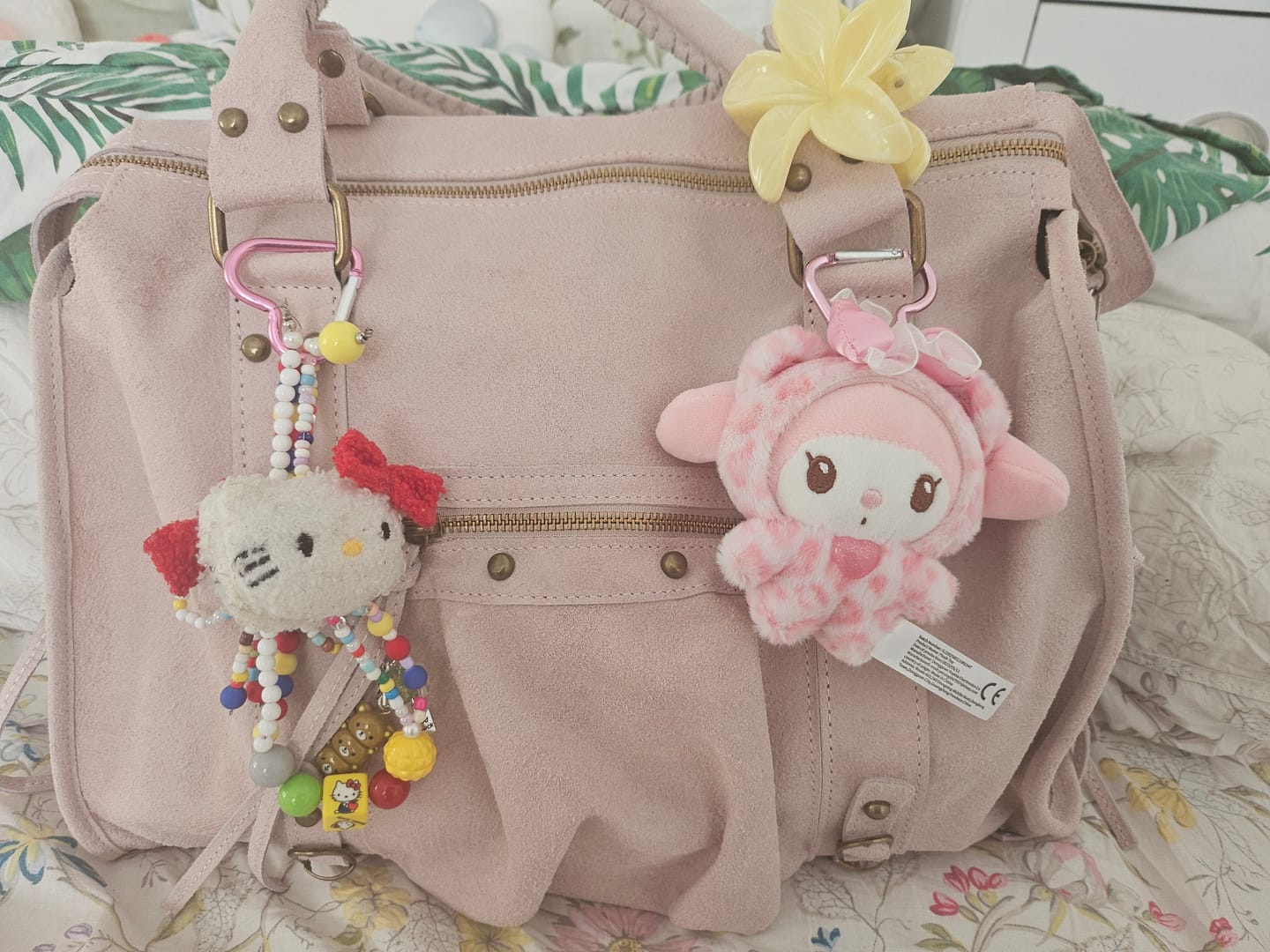 Customer photo review of It girl bag vanilla pink