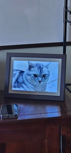 Customer photo review of Digital Photo Frame