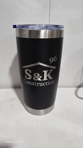 Customer photo review of (6 Pieces) Laser Engraved Tumbler | 20 oz