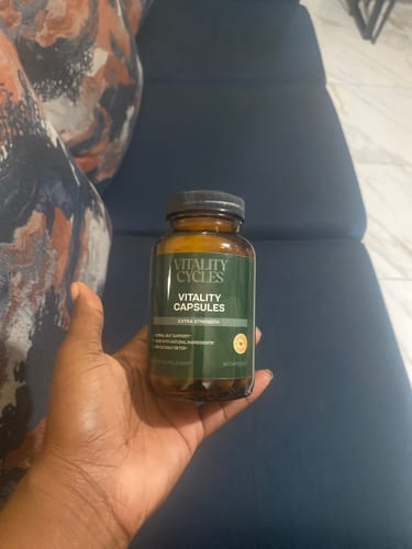 Customer photo review of Extra Strength Vitality Capsules-The Advanced Cleansing Protocol