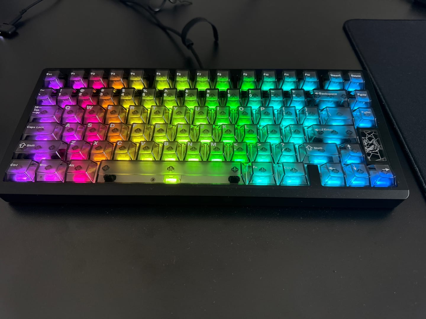 Customer photo review of Chilkey Slice75 HE Alüminyum Klavye (Manyetik Switch / HE)