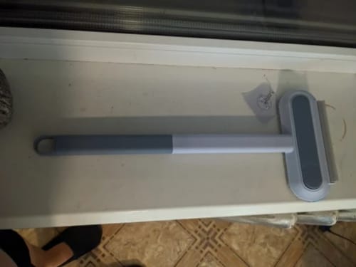 Customer photo review of Pet Hair & Lint Remover with Long Handle