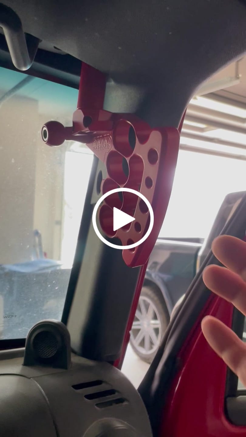 Customer video review of Handles & Mirror Bundle for 2007-2018 Jeep Wrangler JK - CMM Offroad
