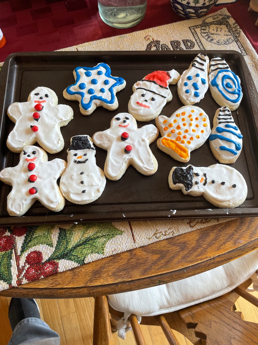 Customer photo review of gfJules Gluten Free Cut-Out Cookie Mix