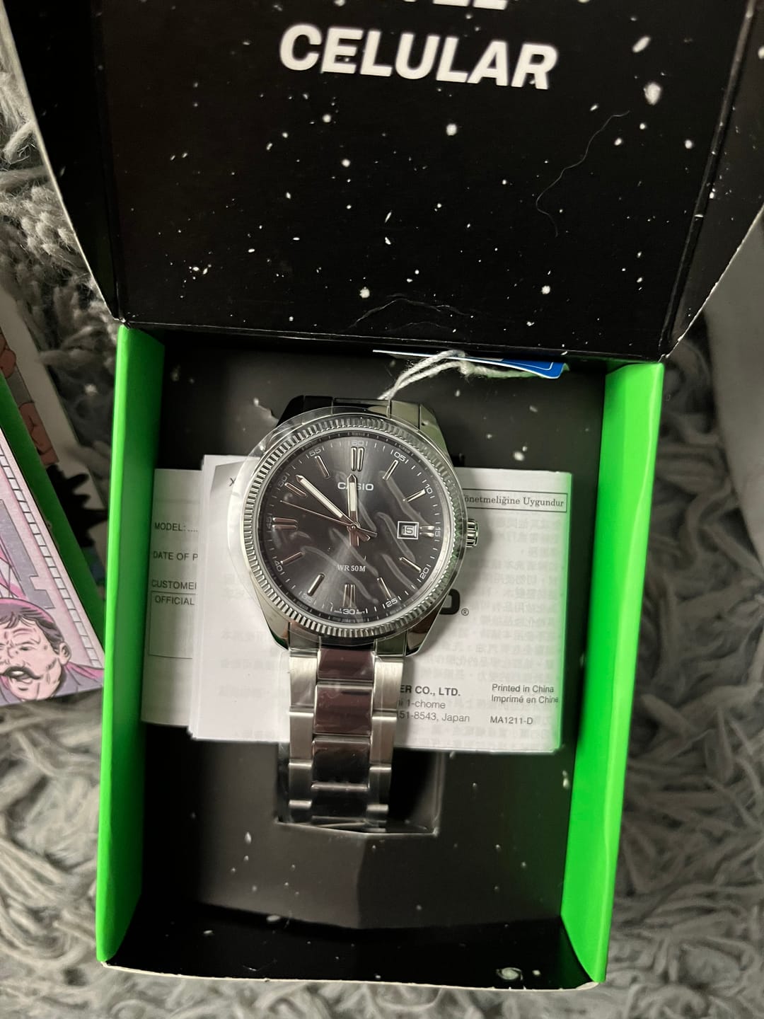 Customer photo review of Reloj Casio Análogo MTP-1302D-1A1V Negro 38,5mm