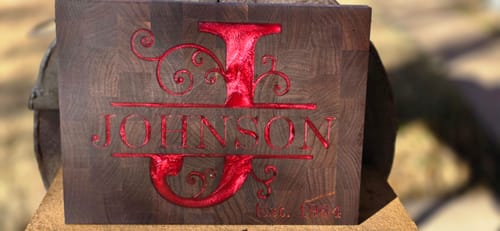 Customer photo review of Custom Inlay Builder