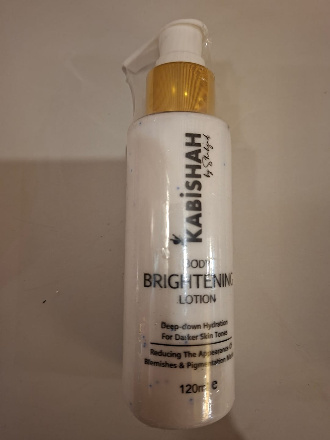 Customer photo review of DazzleSkin Body Hydrating Lotion