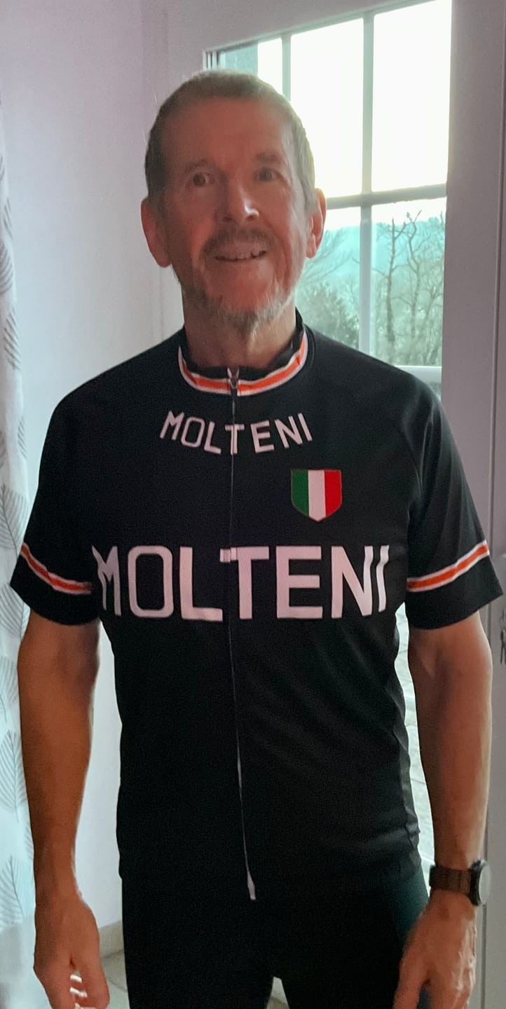 Customer photo review of Retro Molteni Cycling Jersey - Black
