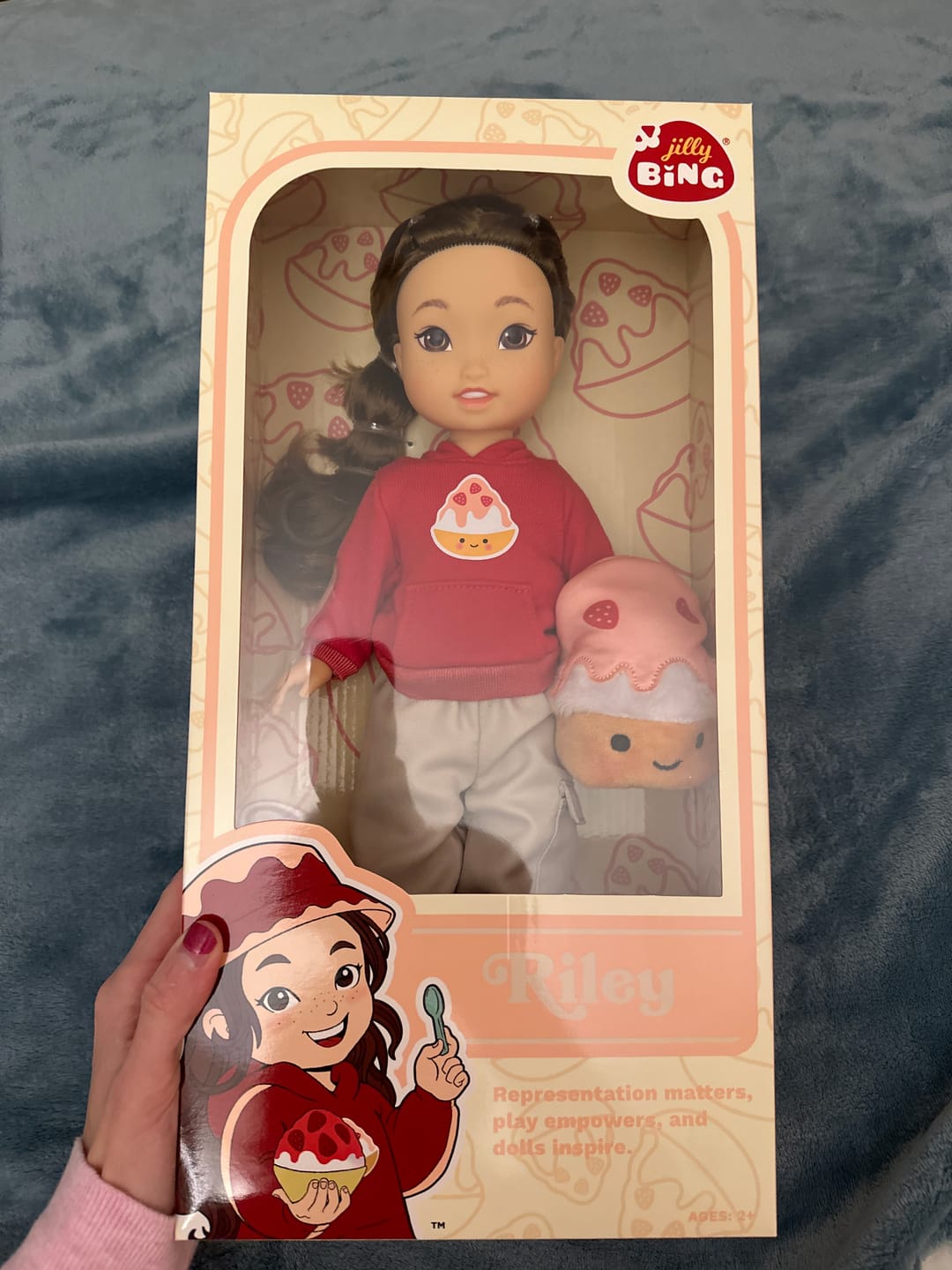 Customer photo review of The Jilly Doll (Restocking in 2026!)