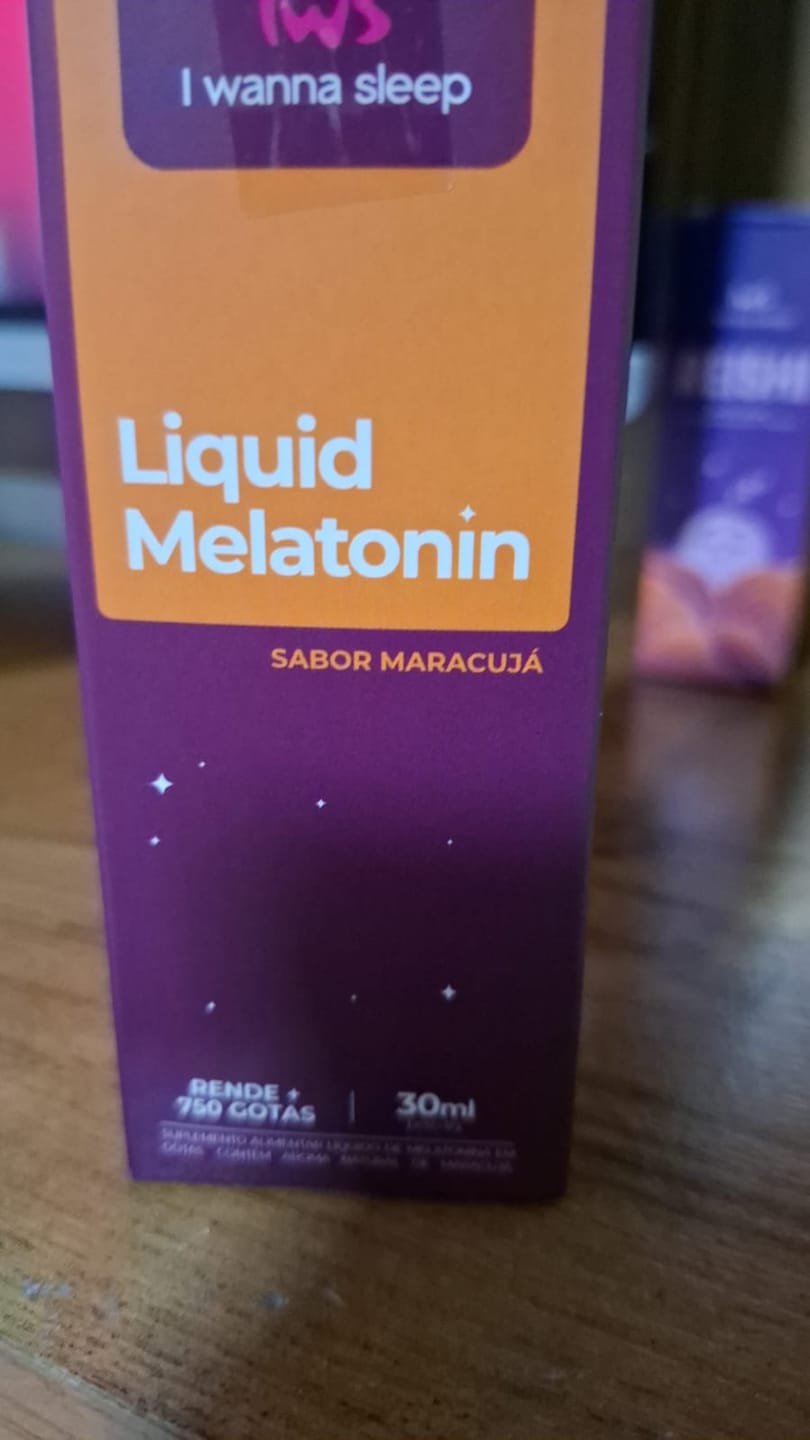 Customer photo review of BRINDE | Melatonina Líquida IWS 30ml Maracujá