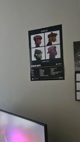 Customer photo review of Gorillaz - Gorillaz | Album Cover Poster