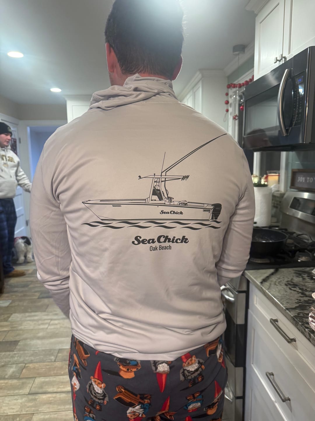 Customer photo review of Custom Dri-Fit Fishing Hoodies