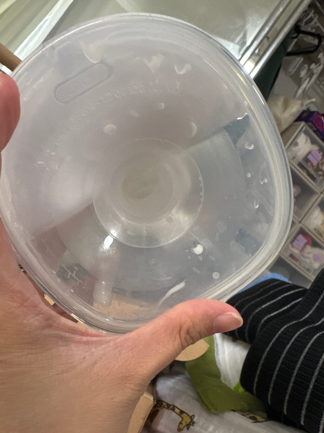 Customer photo review of The Luna© Wearable Breast Pump