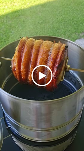 Customer video review of Rotisserie & Dome Extension