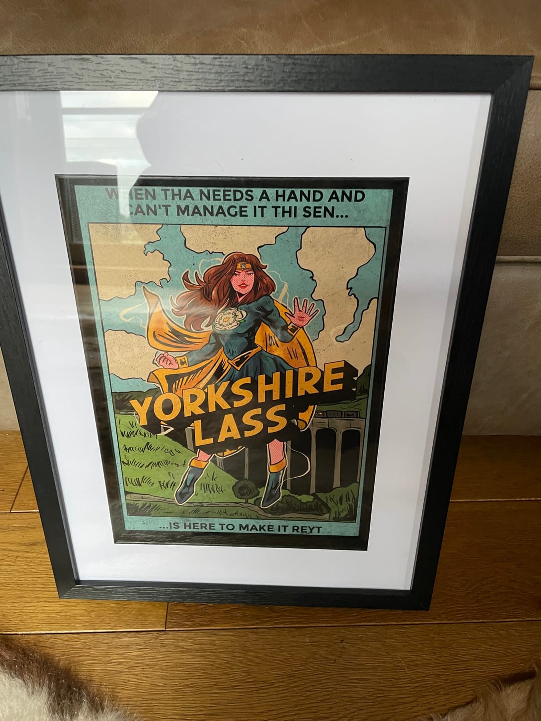 Customer photo review of Yorkshire Lass - Print